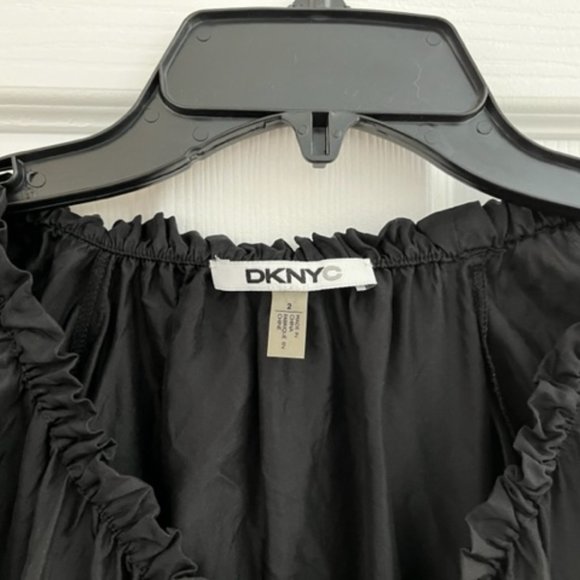 DKNYC Peasant Tunic with Beading Size 2 - Picture 2 of 5